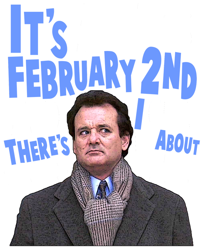 It's Always February 2nd There's Nothing I Can Do About It Groundhog Day Valucap Bio-Washed Visor