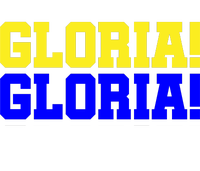 Gloria! Gloria! Gloria! Bumper Sticker