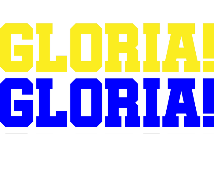 Gloria! Gloria! Gloria! Bumper Sticker