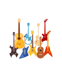 The Little Voices In My Head Say Get More Guitars T-Shirt