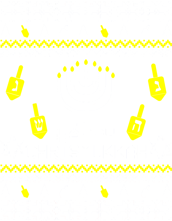 Happy Chrismukkah Hanukkah Ugly Christmas Women's T-Shirt