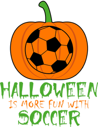 Halloween Is More Fun With Soccer Women's Perfect Tri Rocker Tank