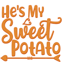 He's My Sweet Potato Premium Hoodie