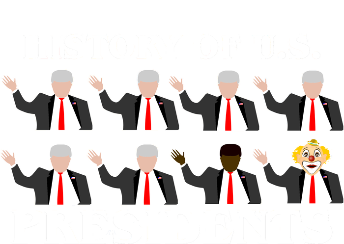 History of U.S. Presidents Anti Trump Clown Hoodie