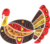 Happy Thanksgiving Day Turkey Bumper Sticker