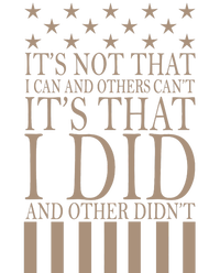 I Did They Didn't Veteran T-Shirt