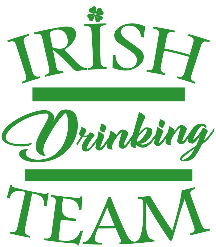 St Patrick's Day Irish Drinking Team Women's T-Shirt