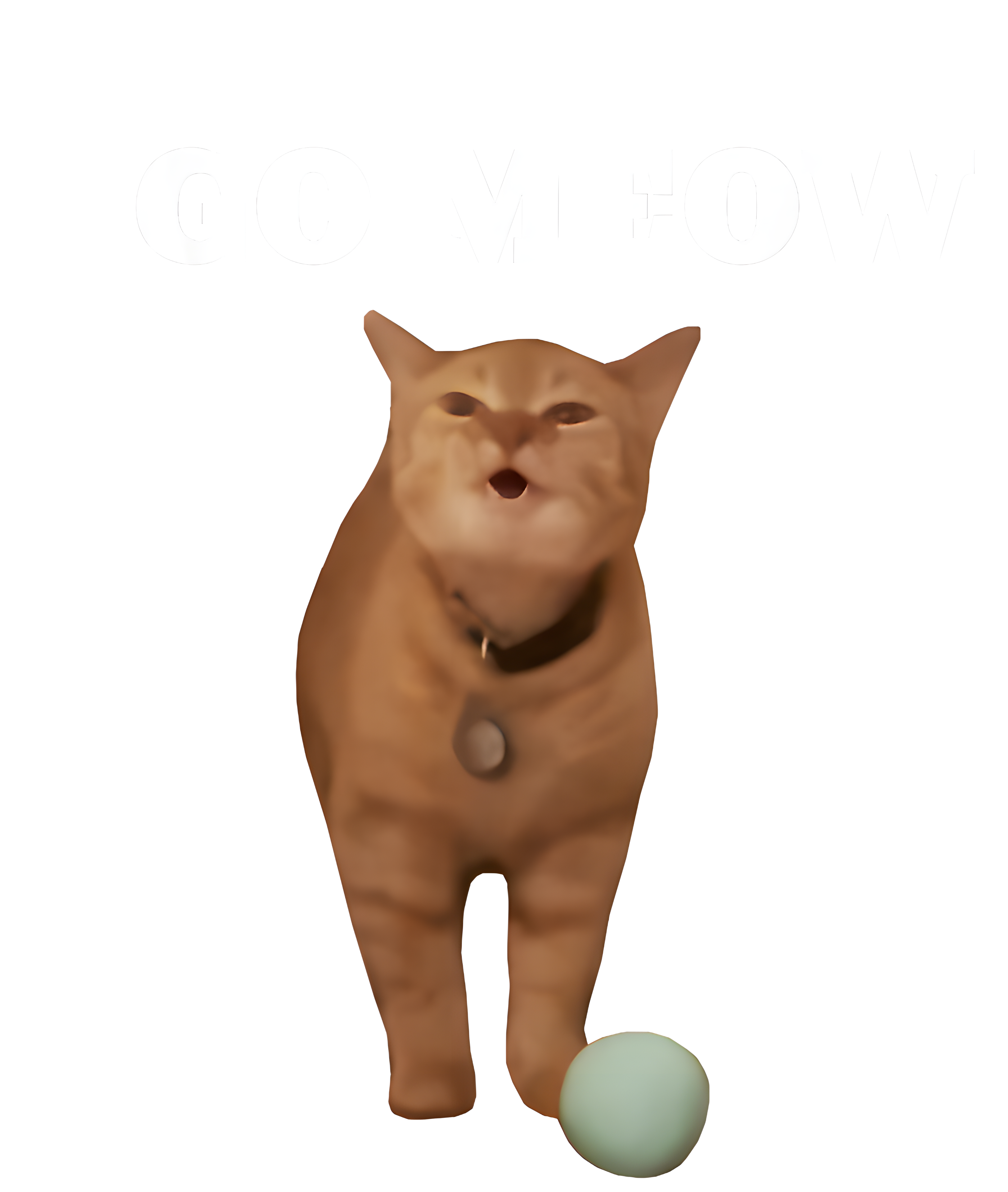 I Go Meow Cat Meme T-Shirt