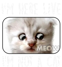 I'm Here Live I'm Not A Cat Zoom Lawyer Cat Meme Doggie Tank