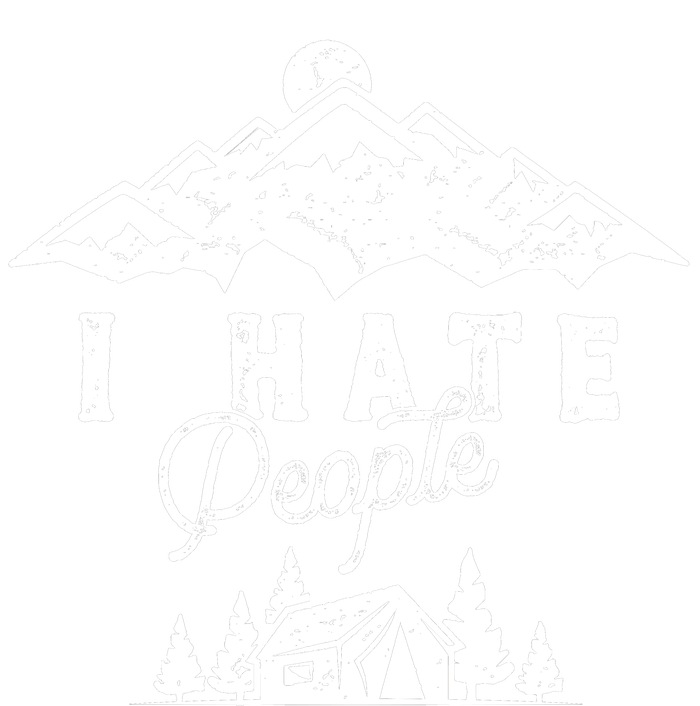 I Hate People Funny Camping Trip Sweatshirt