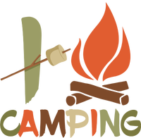 I Love Camping Campfire And S'more T-Shirt