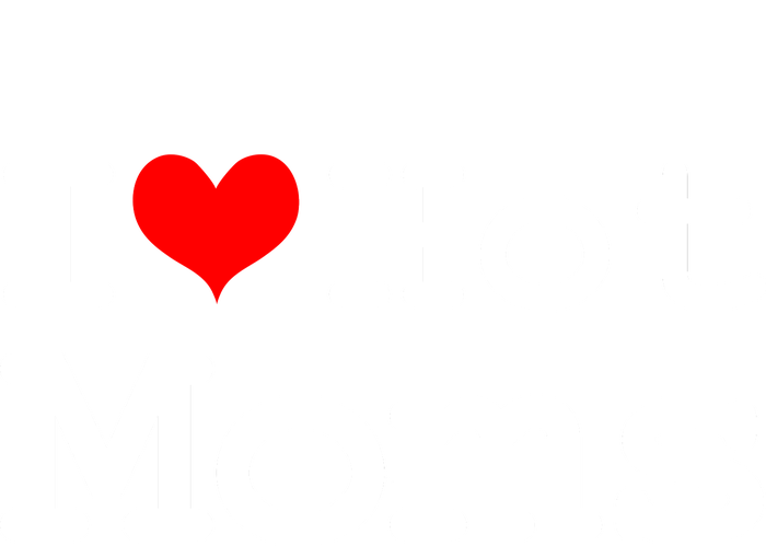 I Heart Hot Moms Kids Tie-Dye T-Shirt