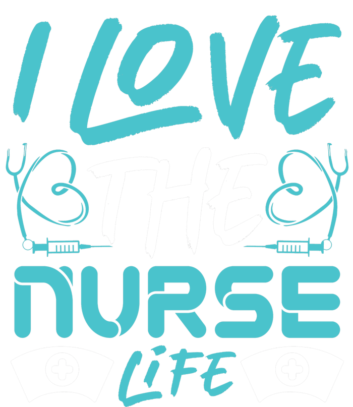 I love The Nurse Life Women's Perfect Tri Tunic Long Sleeve Shirt