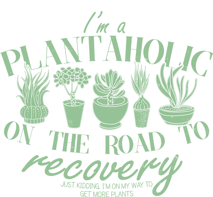 Funny I'm A Plantaholic On the Road To Recovery Pajama Set