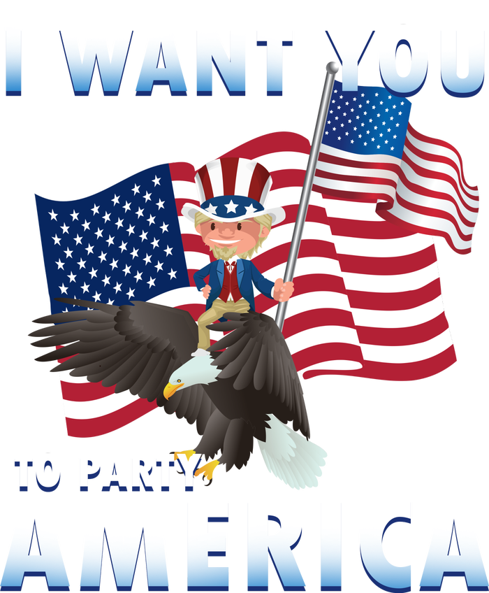 I Want You To Party America T-Shirt