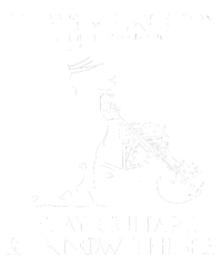 That's What I Do I Pet Dogs I Play Guitars And I Know Things Coaster