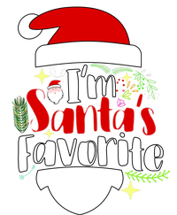 I'm Santa's Favorite Christmas Kids Hoodie