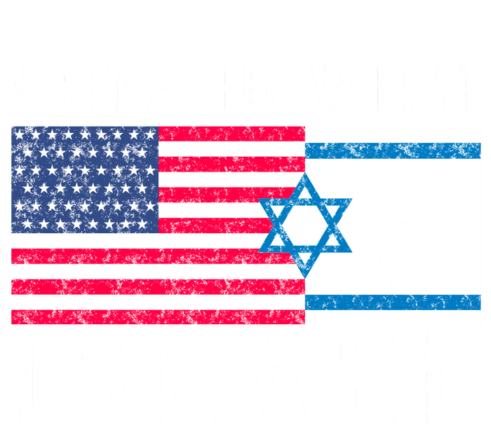 I stand With Israel Fag Vintage Adult ChromaSoft Performance T-Shirt