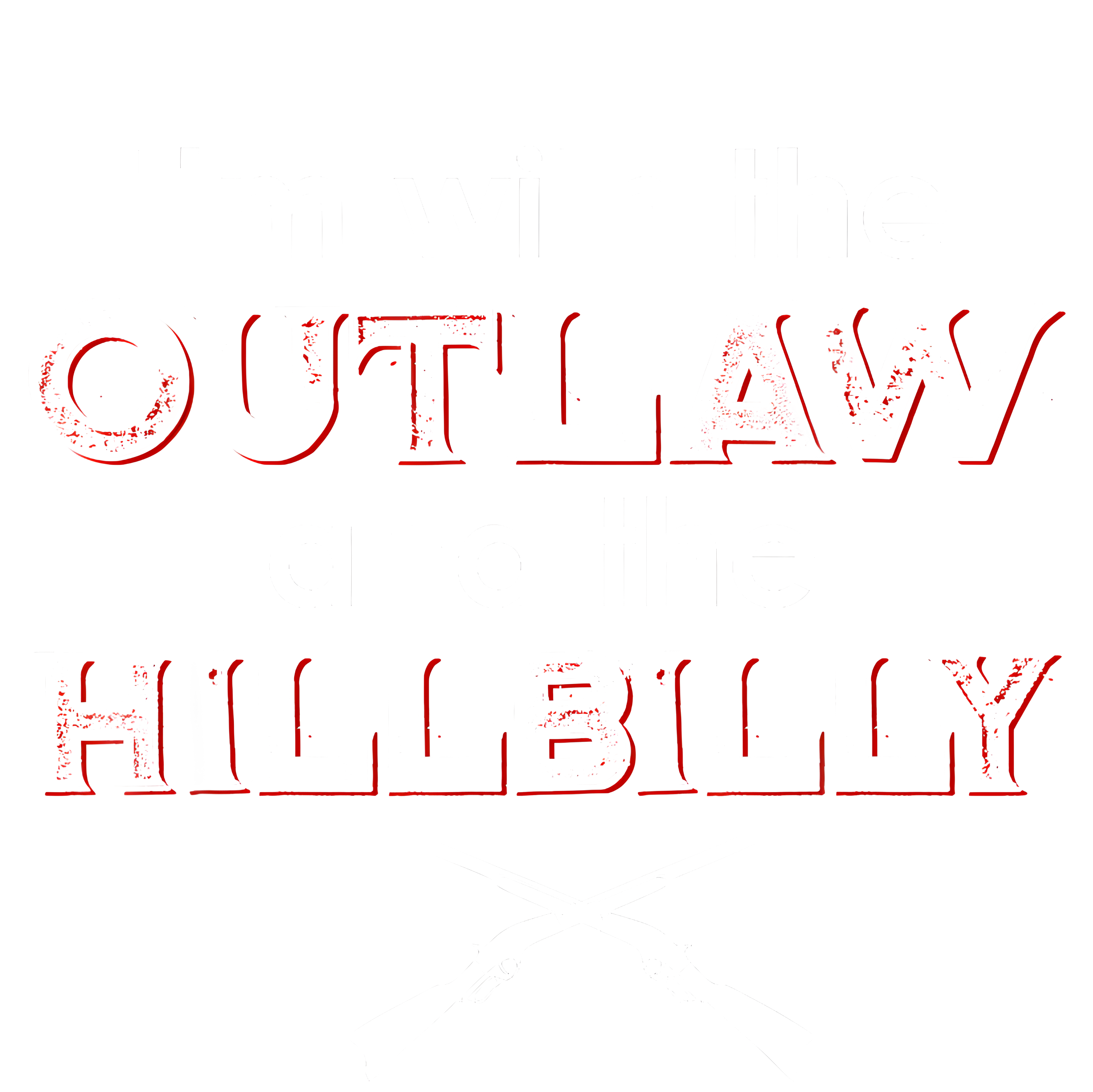 IM With The Outlaw And The Hillbilly 2024 Saying Quote Cooling Performance Crew T-Shirt