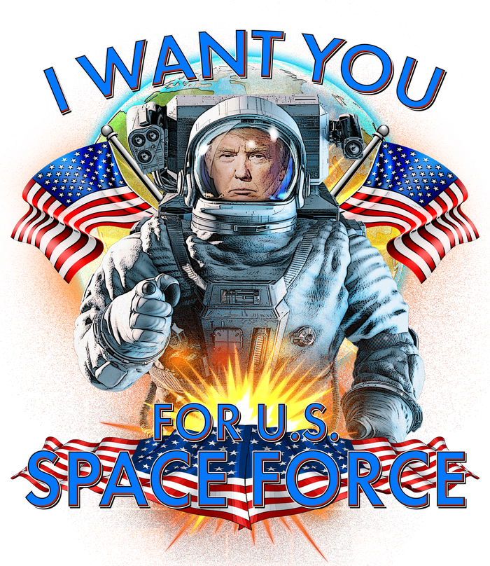 Trump I Want You For US Space Force T-Shirt