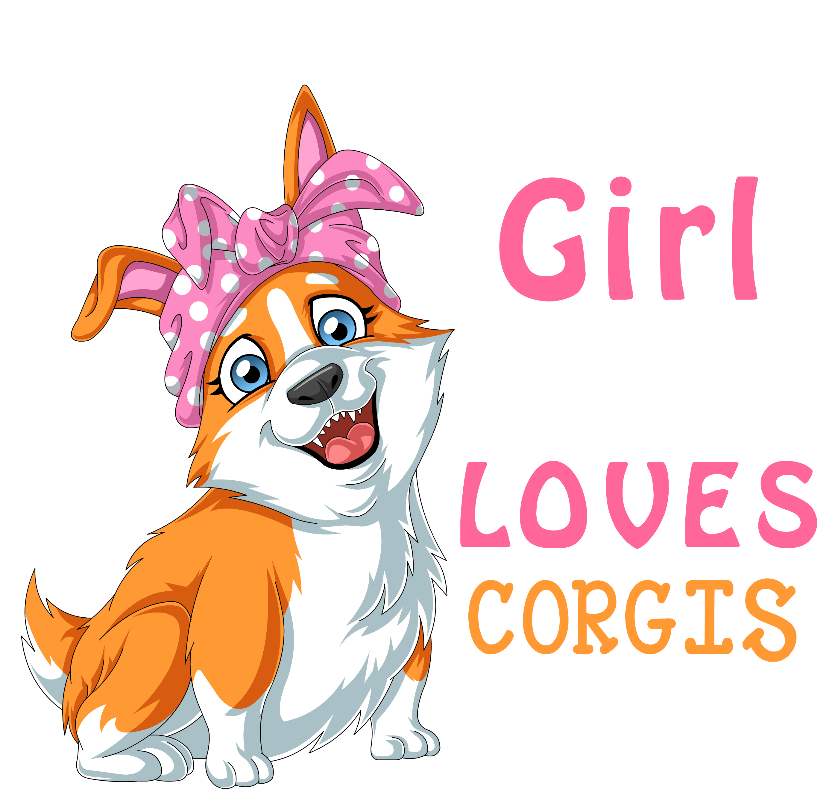 Just A Girl Who Loves Corgis T-Shirt