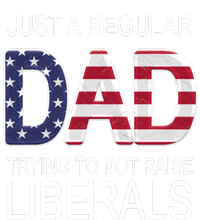 Just a Regular Dad Trying Not To Raise Liberals Baby Long Sleeve Bodysuit