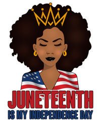 Juneteenth Is My Independence Day African American USA Flag Doggie Tank