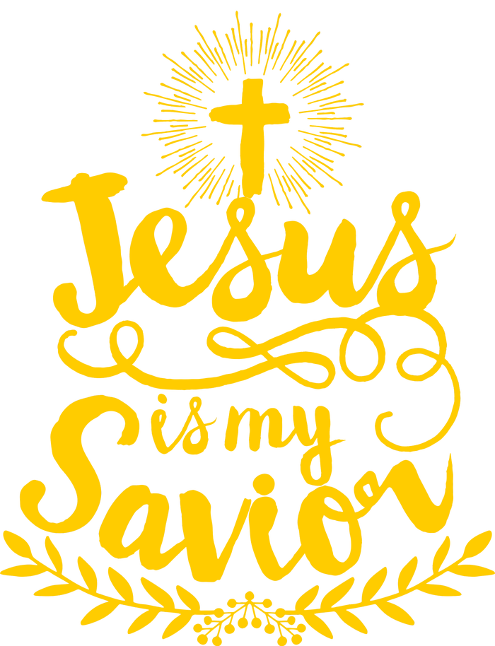 Jesus Is My Savior Cross Christian Tie Dye Hoodie