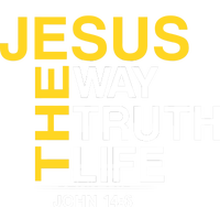 Jesus The Way Truth Life John 14:6 Button