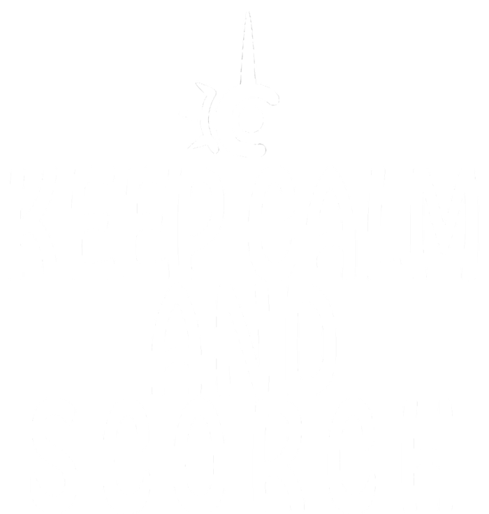 Keep Calm And Scorch FF14 Red Mage Tie-Dye Long Sleeve Shirt