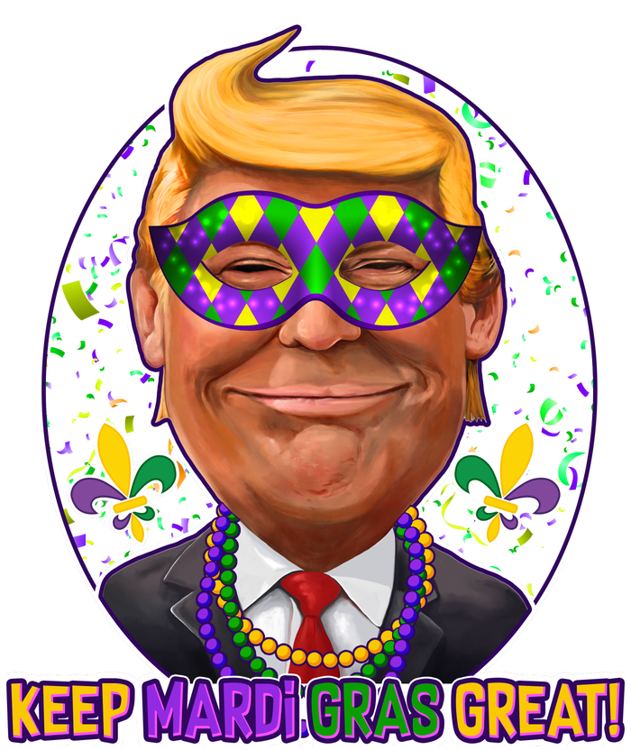 Trump Keep Mardi Gras Great Women's T-Shirt