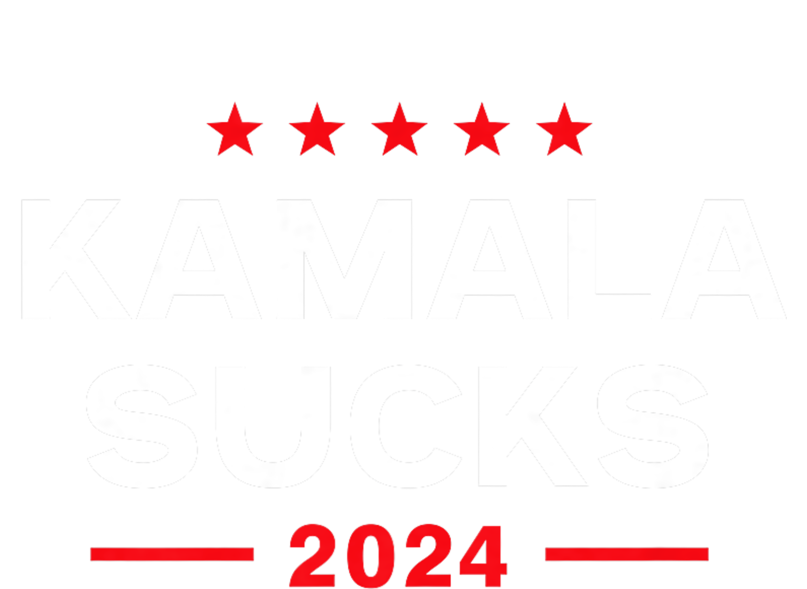 Kamala Sucks 2024 Anti Kamala Harris Women's T-Shirt