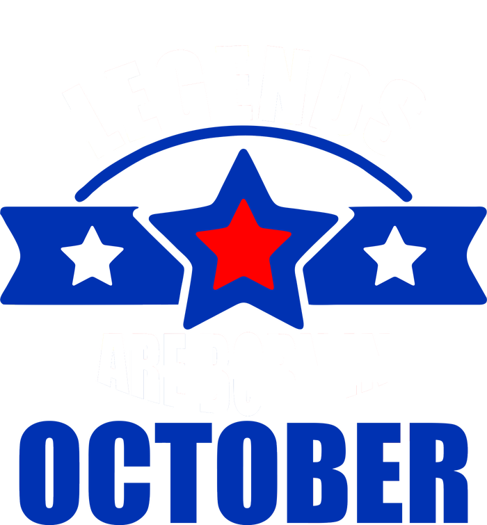 Legends Are Born in October Stars T-Shirt