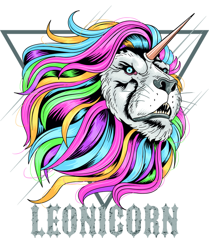 Leo Leonicorn Funny Unicorn Zodiac Sign T-Shirt