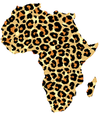 Leopard Print African Map Of Africa Sustainable Bucket Hat