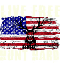 Live Free Hunt Hard Women's Fleece Hoodie