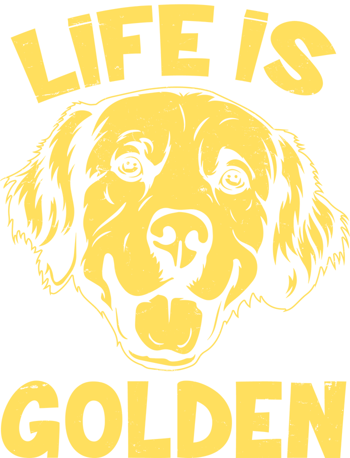 Golden Retriever Life Is Golden  Doggie Tank