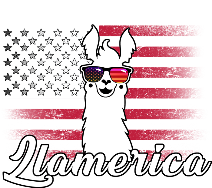 Llamerica Merica Flag Coaster