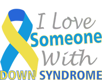 I Love Someone With Down Syndrome Awareness Womens Cotton Relaxed Long Sleeve T-Shirt