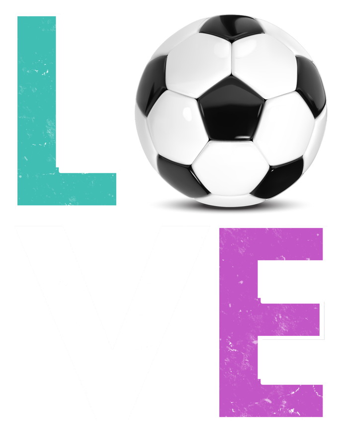 LOVE Soccer Sports Fan Mousepad