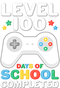 Level 100 Days Of School Completed Gamer Women's T-Shirt