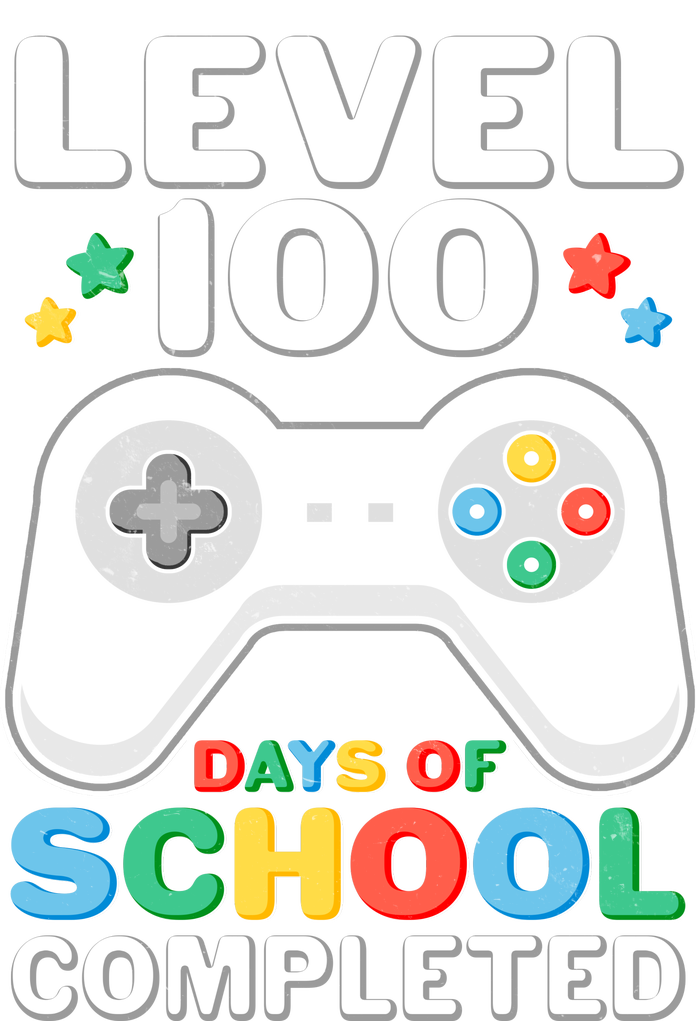 Level 100 Days Of School Completed Gamer Women's T-Shirt