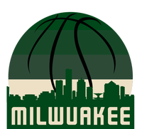 Milwaukee Basketball City Skyline Doggie Tank