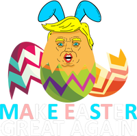 Donald Trump Egg Make Easter Great Again Tall Hoodie