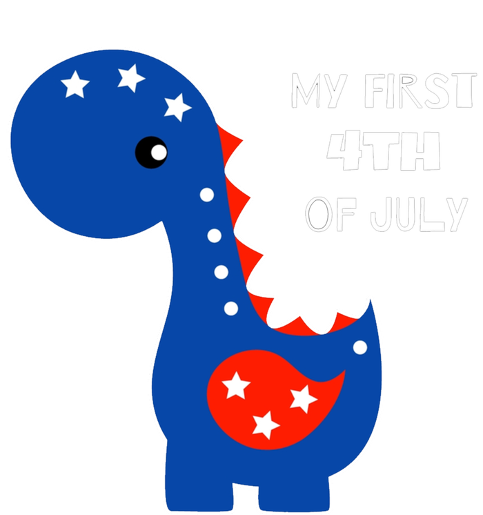 My First 4th of July Cute Dinosaur Sweatshirt Cinch Pack Bag