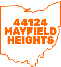 44124 Mayfield Heights Cleveland Ohio T-Shirt