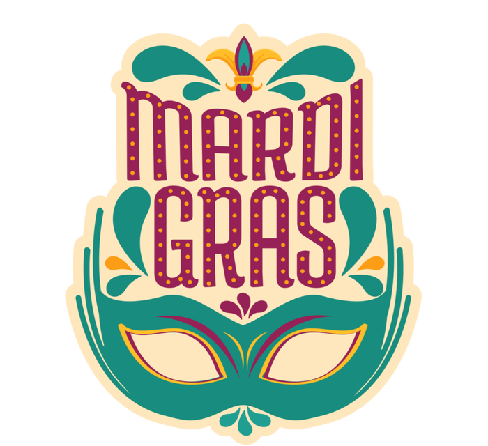 Mardi Gras Mask T-Shirt