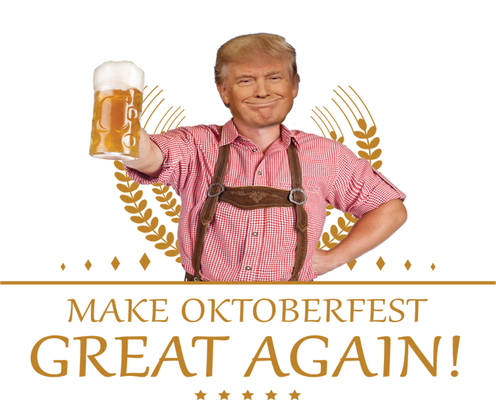 Make Oktoberfest Great Again Donald Trump Sweatshirt