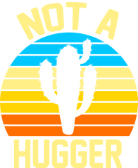 Retro Not A Hugger Funny T-Shirt