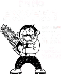 I'm No Expert Funny Video Canvas